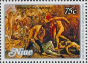 Colnect-4151-678-Death-of-Captain-Cook-on-Hawaii-by-Johann-Zoffany.jpg