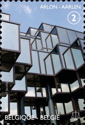 Colnect-817-433-Old-and-new-Courthouses-Arlon---Aarlen.jpg