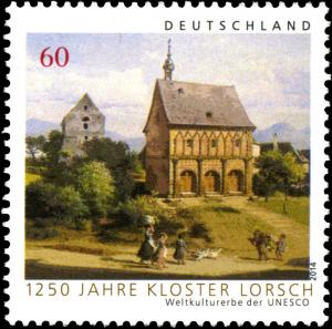 Colnect-2063-769-1250-years-Lorsch-monastery.jpg