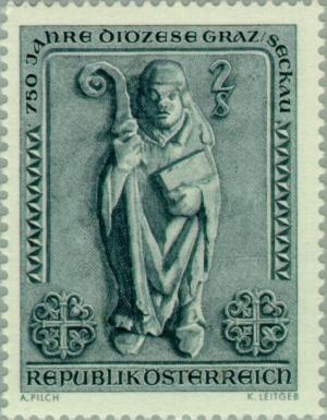 Colnect-136-667-Bishop-relief-figure-in-Seckau-Abbey.jpg