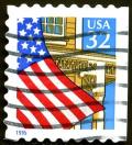 Colnect-1834-907-Flag-over-porch.jpg