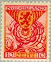 Colnect-166-636-Rose--amp--coat-of-arms-of-Zuid-Holland-province.jpg