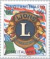 Colnect-171-502-Coat-of-arms-of-the-Lion--s-Club-and-flags.jpg