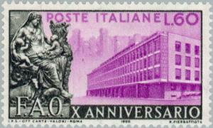 Colnect-169-407-Statue-Baths-of-Caracalla-and-FAO-building.jpg