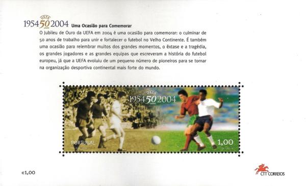 Colnect-1406-665-50th-Anniversary-of-UEFA---An-Occasion-to-Celebrate.jpg