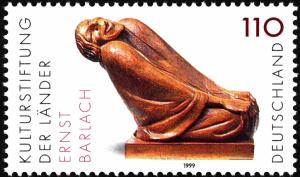 Colnect-5364-403--Old-Woman-Laughing--Ernst-Barlach-1870-1938.jpg