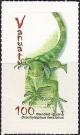 Colnect-1254-942-Fiji-Banded-Iguana-Brachylophus-fasciatus.jpg