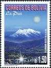 Colnect-5012-673-La-Paz-with-Illimani-mountain-6322-m.jpg