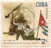 Colnect-977-624-Cuban-soldier-and-crashing-aircraft.jpg