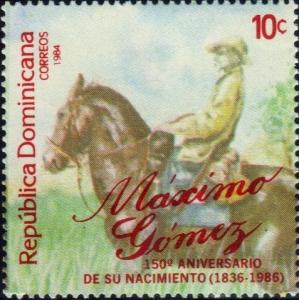 Colnect-2910-239-M%C3%A1ximo-G%C3%B3mez-on-horse.jpg