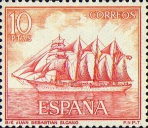 Colnect-446-512-Training-Ship--Juan-Sebastian-Elcano-.jpg