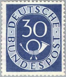 Colnect-152-102-Digits-with-Posthorn.jpg