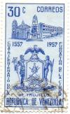 Colnect-2278-933-Coat-of-Arms-of-Trujillo-Bolivar-Monument-and-Trujillo-Hote.jpg