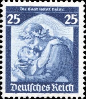 Colnect-418-090-Symbol---The-Saar-will-return-to-the-mother-of-Germany--.jpg
