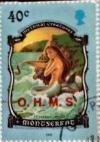 Colnect-3591-717-Mermaid-OHMS-overprint.jpg