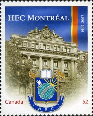 Colnect-767-215-HEC-Montreal-1907-2007.jpg