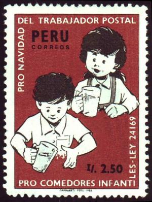 Colnect-1646-235-Boy-and-Girl-drinking-Milk.jpg