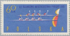 Colnect-2665-793-Four-man-canoes-at-finish-line.jpg