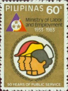 Colnect-2945-649-Ministry-of-Labor-and-Employment---50th-anniv.jpg