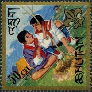 Colnect-5988-871-Scouts-plant-a-tree.jpg