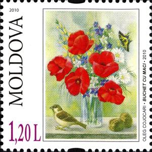Colnect-5088-056--Bouquet-of-Poppies--Oleg-Cojocaru-2010.jpg