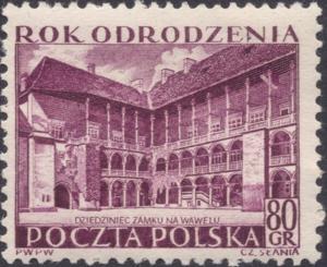 Colnect-4178-500-Court-of-the-Royal-Castle-Wawel-in-Krakow.jpg