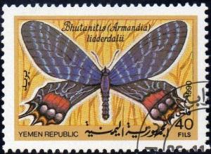 Colnect-1927-133-Bhutan-Glory-Bhutanitis-lidderdalei.jpg