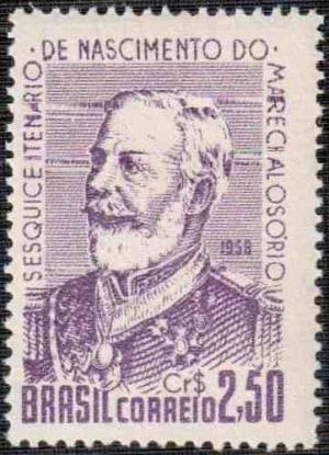 Colnect-769-989-150th-years-of-Officer-Manoel-Luis-Os-oacute-rio--s-birth.jpg