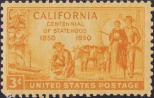 Colnect-3081-746-100-years-California-Statehood-Gold-Miner-Pioneers-and-SS.jpg