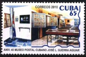 Colnect-2861-472-45th-anniversary-of-Postal-Museum-Jos-eacute--L-Guerra-Aguiar.jpg