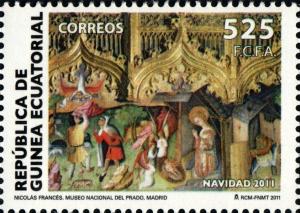Colnect-3844-946-Adoraci-oacute-n-pastores-Nicol-aacute-s-Franc-eacute-s.jpg