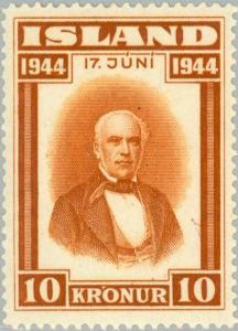 Colnect-165-089-Proclamation-of-the-republic-J%C3%B3n-Sigur%C3%B0sson-1811617%E2%80%931879.jpg