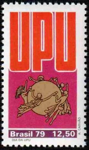 Colnect-1793-923-UPU-day---Emblem.jpg
