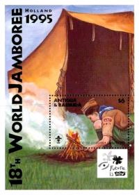 Colnect-4116-698-Scout-making-camp-fire.jpg