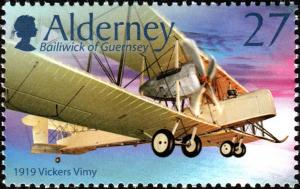 Colnect-5386-448-Alcock---Brown-s-Vickers-FB-27-Vimy-1919.jpg