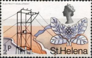 Colnect-3026-862-Cabbage-tree-and-electricity-development.jpg
