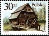 Colnect-1964-585-Water-mill-Molkowice-Stare.jpg