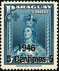 Colnect-1920-199-Our-Lady-of-Asuncion-with-overprint--quot-1946-quot--and-new-value.jpg
