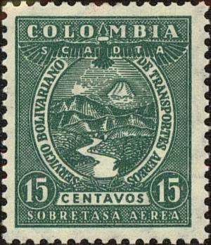 Colnect-4466-875-Magdalena-River-and-Tolima-Volcano.jpg
