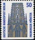 Colnect-1968-070-Tower-of-the-Freiburg-cathedral.jpg