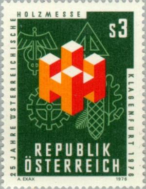 Colnect-136-943-Badge-of-the-Austrian-Wood-Fair.jpg