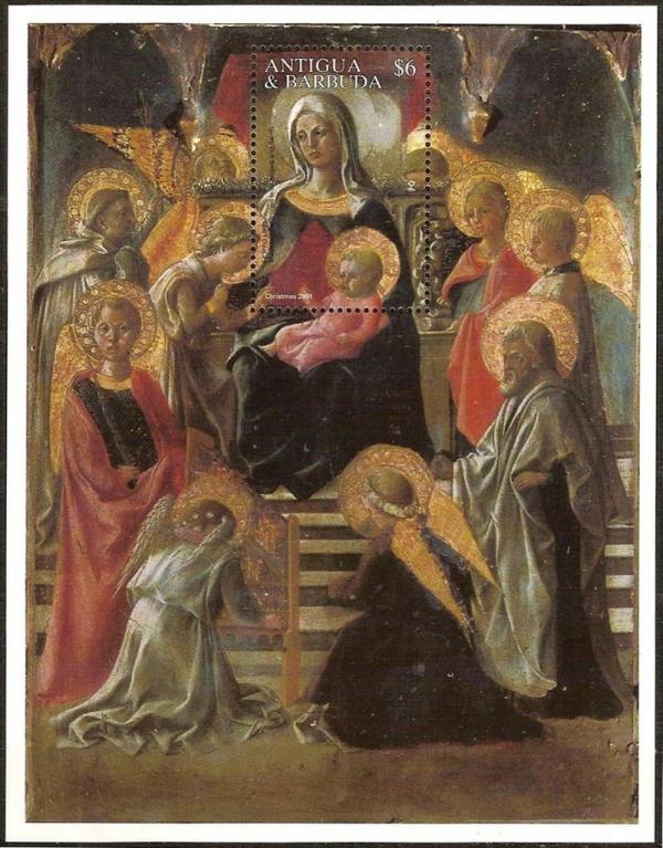 Colnect-3932-195-Madonna-enthroned-with-angels-and-saints-by-Lippi.jpg